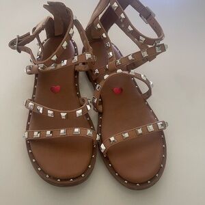 Steve Madden Brown Kids Travel Sandals